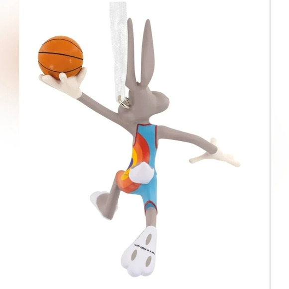 Hallmark Christmas Ornament Space Jam Bugs Bunny NWT - Picture 3 of 5